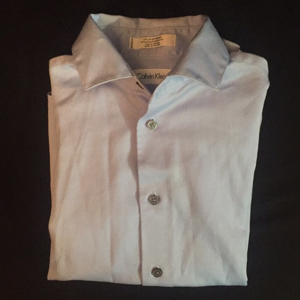 CALVIN KLEIN Dress Shirt Youth Boys 8